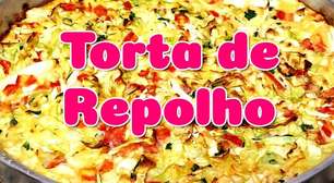 Torta de repolho cremosa: uma receita simples e deliciosa que fica com uma cremosidade incrível