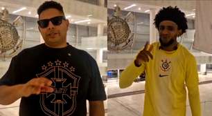 Sósias de Ronaldo Fenômeno e Hugo Souza invadem a Neo Química Arena em jogos do Corinthians