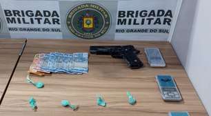 Brigada Militar de Venâncio Aires realiza prisão por tráfico de drogas
