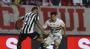 São Paulo cede empate ao Botafogo e aumenta sequência sem vitórias no Brasileirão