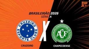 Cruzeiro x Chapecoense, AO VIVO, com a Voz do Esporte, às 14h30