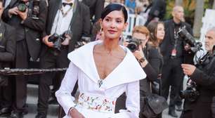 Cannes exibe vestido bordado por artesãs do projeto de Paraty da marca Thayná Caiçara: "Essas mulheres são as protagonistas", diz estilista