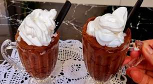 Chocolate cremoso de cafeteria para você preparar essa delícia no aconchego da sua casa