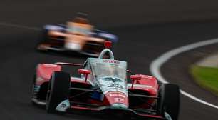 Indy 500: Carpenter bate na relargada e se irrita com Sato; Collet é o 2º