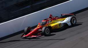 Indy 500: Josef Newgarden bate antes da relargada na volta 127
