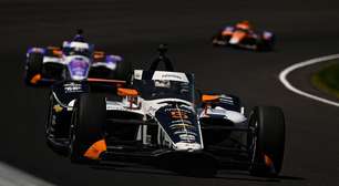 Indy 500: Pato e Rosenqvist disputam a liderança contra o consumo de combustível