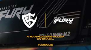 Kingston aposta em eSports no Brasil com patrocínio à Team Solid, novo torneio e Tayhuhu como embaixadora