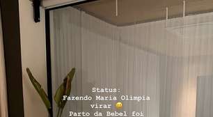 Grávida, Malu Borges mostra tentativa de virar a filha na barriga; Veja