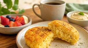 Pãozinho de cuscuz de minuto: receita rápida e prática para o café da manhã