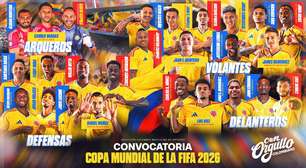 Com 4 jogadores do futebol brasileiro e James, Colômbia define convocados para Copa