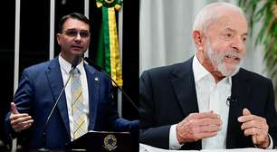 Lula tem 47% e Flávio Bolsonaro, 43% no 2º turno, aponta BTG/Nexus