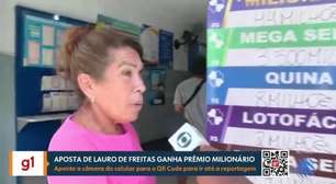 Repórter pergunta o que mulher faria com prêmio milionário e recebe resposta inusitada; veja vídeo