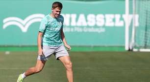 Recuperado de lesão, Bruno Fuchs inicia transição física no Palmeiras