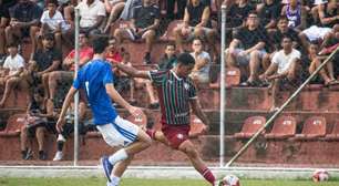 Cruzeiro vence o Fluminense e cola na liderança do Brasileiro Sub-20