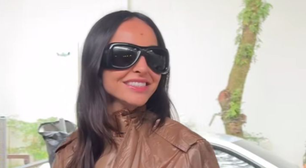 Versátil: Sabrina Sato repete trench coat de náilon de R$ 26,8 mil da YSL em looks completamente diferentes