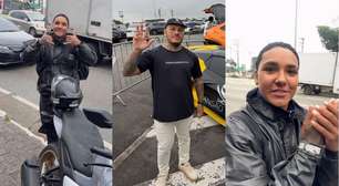 Motogirl viraliza após atitude inesperada de Toguro durante entrega