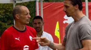 Discussão entre Allegri e Ibrahimovic esquenta crise interna no Milan