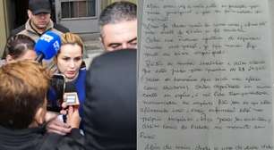 'A mãe tá enjaulada por pura perseguição', diz Deolane em carta escrita na cadeia