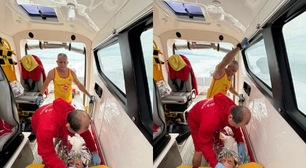 Mulher que estava desaparecida há dois dias após passeio de jetski é resgatada viva; buscas por namorado continuam