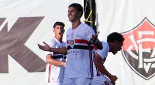 São Paulo vence o Vitória pelo Brasileiro Sub-20 e respira na competição