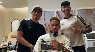 Neymar de cabelo azul? Entenda a foto do craque que tomou as redes
