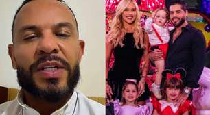 Padre entrega momento de Virginia e Zé Felipe em festa de Maria Alice: 'O que vi'