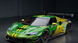 Le Mans 2026: AF Corse lança pintura inspirada no Brasil para o carro de Custódio Toledo e Lilou Wadoux