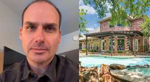 Eduardo Bolsonaro reage após site divulgar valor de mansão de luxo onde mora nos EUA: 'Dinheiro é meu'