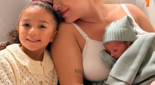 Lore Improta mostra primeiro encontro da filha Liz com irmão recém-nascido Levi