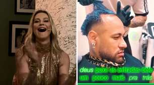 Luana Piovani cutuca Neymar e sugere que calvície é castigo por traições: 'Deus puxa para trás'