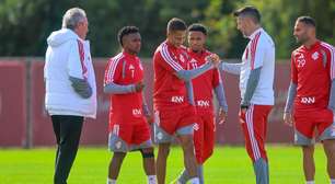 Internacional faz preparação para jogo contra o Red Bull Bragantino