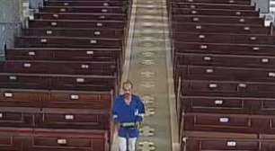 Homem é preso após furtar banco de ofertório em igreja da Paraíba
