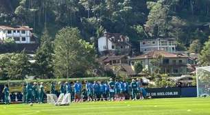 Com Felipão e sem Neymar, Brasil faz segundo treino na Granja Comary
