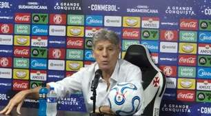 Renato sobe o tom em coletiva e afirma: "nem teria vindo para o Vasco"