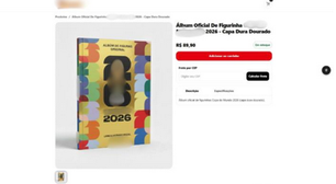 Sobe para 164 números de sites fraudulentos com álbum de figurinhas da Copa 2026