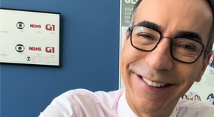 César Tralli revela nome composto e conta que prefere ser chamado por apelido da infância