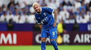 Em três anos, Neymar ficou de fora por mais de sete meses por lesão muscular