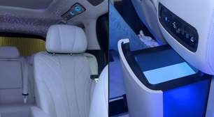 Teto estrelado e geladeira: Maíra Cardi exibe novo carro com itens de luxo