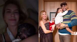 Lore Improta mostra primeira noite em casa com o filho Levi e desabafa: 'Sem pregar os olhos'