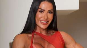 Gracyanne Barbosa assume uso de remédio injetável para secar e relata frustração: 'Perdi o papel'