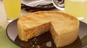 Empadão de frango com banha