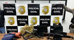 Suspeito de homicídio em atacado de Canoas é preso com fuzis, pistolas e coletes balísticos