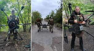Ucrânia vem aterrorizando soldados russos seus drones pesados há anos, mas uma resposta começa a chegar