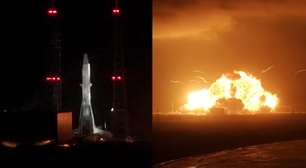 Foguete da Blue Origin é destruído após explosão durante teste nos EUA