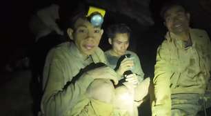 Cinco homens são resgatados após 10 dias presos em caverna inundada no Laos