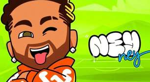 Neymar se transforma em desenho e lança "Ney Ney" antes da Copa
