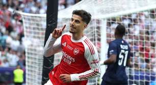 Havertz volta a decidir e abre o placar para o Arsenal na final da Champions
