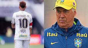 Santos FC: Ancelotti acaba de bater o martelo sobre Neymar na seleção; veja vídeo