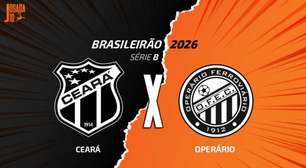 Ceará x Operário-PR: onde assistir, escalações e arbitragem