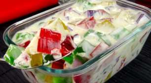 Gelatina mosaico: receita clássica com sabor de infância